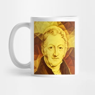 Thomas Robert Malthus Golden Portrait | Thomas Robert Malthus Artwork 9 Mug